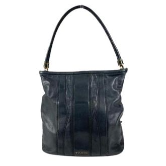 Bulgari Pre-owned Shoulder Bags, female, Blue, Size: ONE SIZE Pre-owned B.zero1 Shoulder Bag