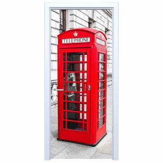 OEM Adhesivo De Tela Para Puerta, Cabina Telef&oacute;nica De Inglaterra 505pd