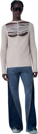 Rick Owens Uomo, Maglie, Beige, M, new