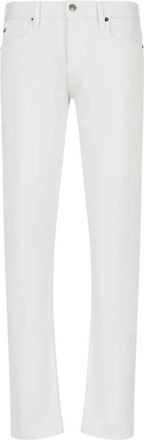 Emporio Armani Slim Fit Comfort Denim Jeans - Beige - Heren - Slim Fit Jeans - Wit - W31 - Denim - Jeans