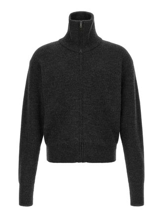 Christophe Lemaire Grey Zip Cardigan