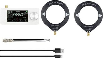 OEM Radio De Bolsillo Si4732 De 10 Khz A 180 Mhz Lsb Usb Am Fm Con Antena De Bucle, Receptor De Radio Multibanda Sw Mw Vhf