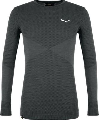 Salewa Zebru Responsive L/S Tee Merinounterw&auml;sche f&uuml;r Herren | grau