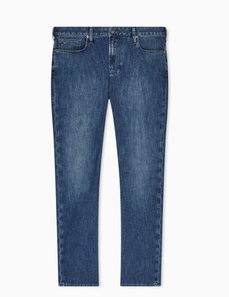 Emporio Armani Low Waist 5 Pocket Denim Jeans