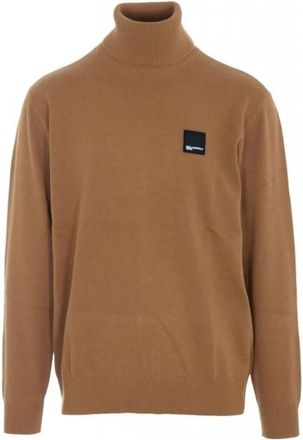 Karl Lagerfeld A3M18001 1ZJ Chipmunk - Heren - Coltruien - Bruin - L - Truien & Vesten