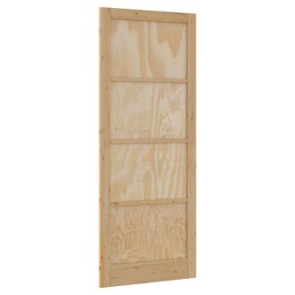 vidaXL Puerta Interior Natural 83 X 232 Cm Madera Contrachapada Vidaxl