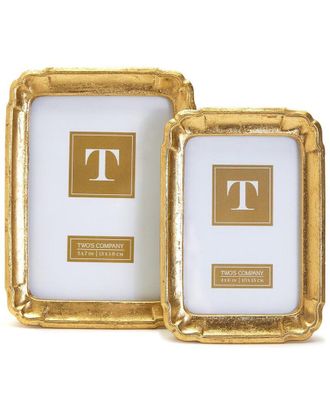 Two's Company Set Of 2 Decorative Photo Frames