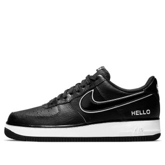Nike x Urbanstar Air Force 1 07 LX HELLO Pack - Black CZ0327-001