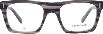 Ferragamo Demo Square Mens Eyeglasses SF3029 014 54