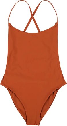 Lido criss-cross swimsuit - Orange