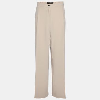 Marina Rinaldi Beige Jersey Trousers L