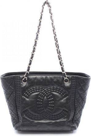 Chanel Leather Tote Bag (Pre-Owned)