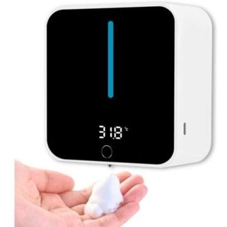 OEM Dispensador Autom&aacute;tico De Jab&oacute;n De Pared, Con Pantalla Lcd Que Muestra La Temperatura Ambiente Y La Velocidad, Se Puede Limpiar Con Un Solo Bot&oacute;n, 400