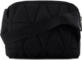 Versace Quilted Nylon Belt Bag Black