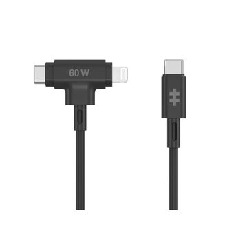 Targus Hyperjuice Cable Usb Negro 1,5 M Transferencia Recarga
