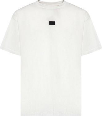 Maison Margiela Cotton T-Shirt With Logo