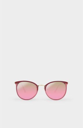 Katie Loxton Santorini Sunglasses in Pink Mirrored Lens at Nordstrom