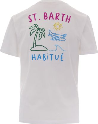 MC2 Saint Barth Womens T-Shirt Emilie Cotton White T-Shirts & Jerseys