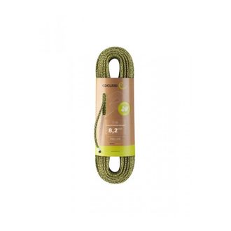 Edelrid Cuerda Impermeable Ecol&oacute;gica Starling Protect De 8,2 Mm Y 70 M, Color Amarillo Noche, Edelrid