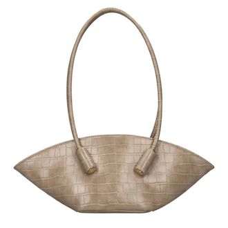 Themoir&egrave; Dames, Tassen, Beige, Maat: ONE Size Leer