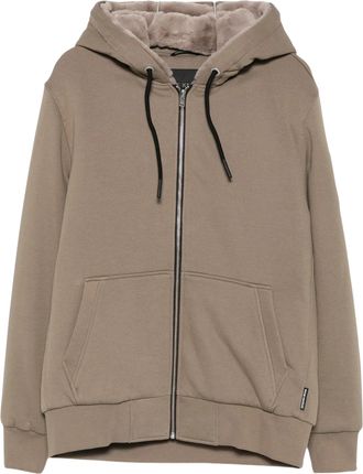 Moose Knuckles Cotton-Blend Classic Bunny Plush-Lined Zip-Up Hoodie