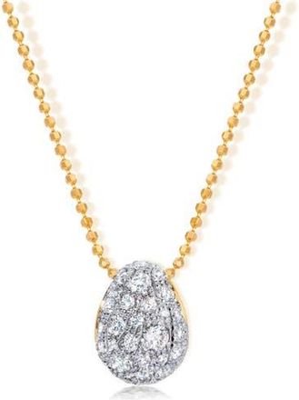 Graziela Diamond Bahia Pendant & Necklace in Yellow Gold at Nordstrom