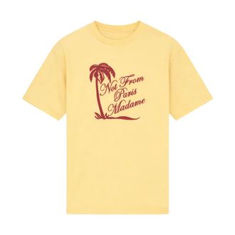 Dr&ocirc;le de Monsieur T-Shirt - male - Drole de Monsieur - T-Shirts - Yellow - XS - Tops