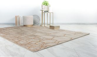 LALEE Design Teppich Marmaris 405 - Beige