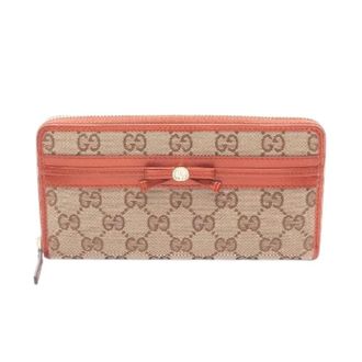 Gucci Pre-owned Wallets, female, Multicolor, Size: ONE SIZE Pre-owned Mayfair GG Canvas Long Wallet