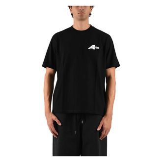 Arte Big A T-shirt - Heren - Tops - Zwart - Maat: L Katoen