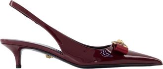 Versace T.45 Pumps - Versace - Leather - Burgundy