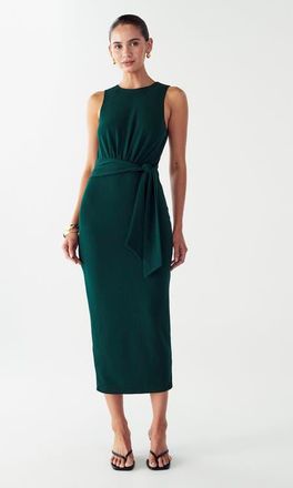 Willa Aleda Midi Dress in Emerald at Nordstrom, Size 4