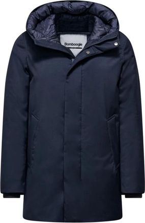 Bomboogie Aberdeen Thermal Jacket - Heren - Parka Jassen - Blauw - L - Wol - Jassen