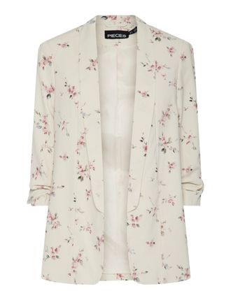 Pieces Womens Blazer, Grey (Whitecap Gray), M