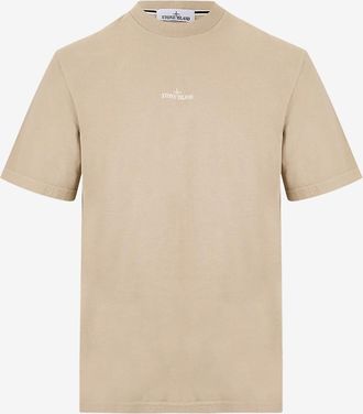 Stone Island Kurzärmeliges T-Shirt aus Baumwolle 2100037