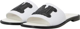 Max Mara Sandalen - Sandals White - Gr. 41 (EU) - in Wei&szlig; - f&uuml;r Damen
