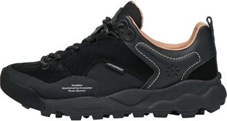 Flower Mountain Outdoor Sneaker - Heren - Sneakers - Zwart - 38 EU - Leer - Schoenen