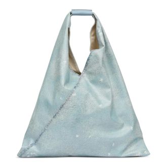 Maison Margiela Handbags, female, Blue, Size: ONE SIZE Japanese Denim Bag