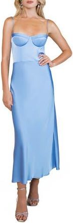 Katie May Flora Seamed Cocktail Dress in French Blue at Nordstrom Rack, Size Xx-Large