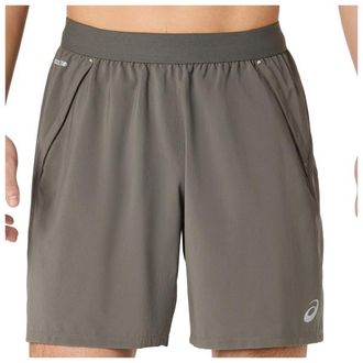 Asics Road 2-n-1 7 Short Laufshorts f&uuml;r Herren | grau