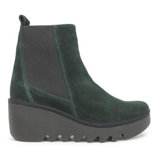 FLY London BAGU233FLY Oil Suede Womens Ankle Boots - Pine - Size:UK 4