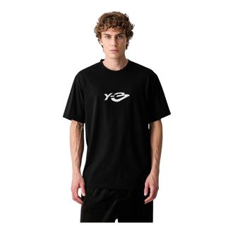 Yohji Yamamoto Heren, Tops, Zwart, Maat: 2XL Katoen