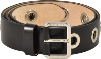 Alexander McQueen Alexander Mcqueen accessoire - Dames - Riemen - Zwart - 95 CM - Leer - Accessoires