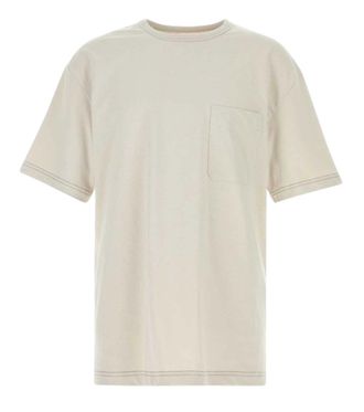Christophe Lemaire Off White Solid T-Shirt