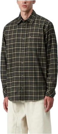 Carhartt Work in Progress L/S Widmark Shirt - male - Carhartt Wip - Casual Shirts - Black - M - Shirts
