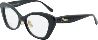 Loewe LW50067F001 Cat-Eye Full Rim Eyeglasses - Black