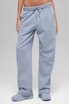 Alo | Accolade Straight Leg Sweatpant in Winter Frost, Size: Medium