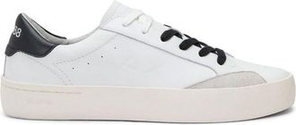 Sun 68 Street Leather Trainers UK 11.5 White