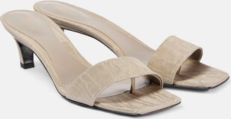 Toteme 55 canvas mules