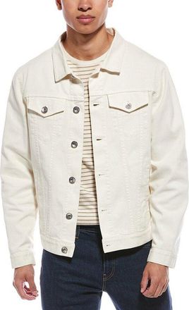 Brunello Cucinelli Mens Off White Cotton Jacket, Size 44
